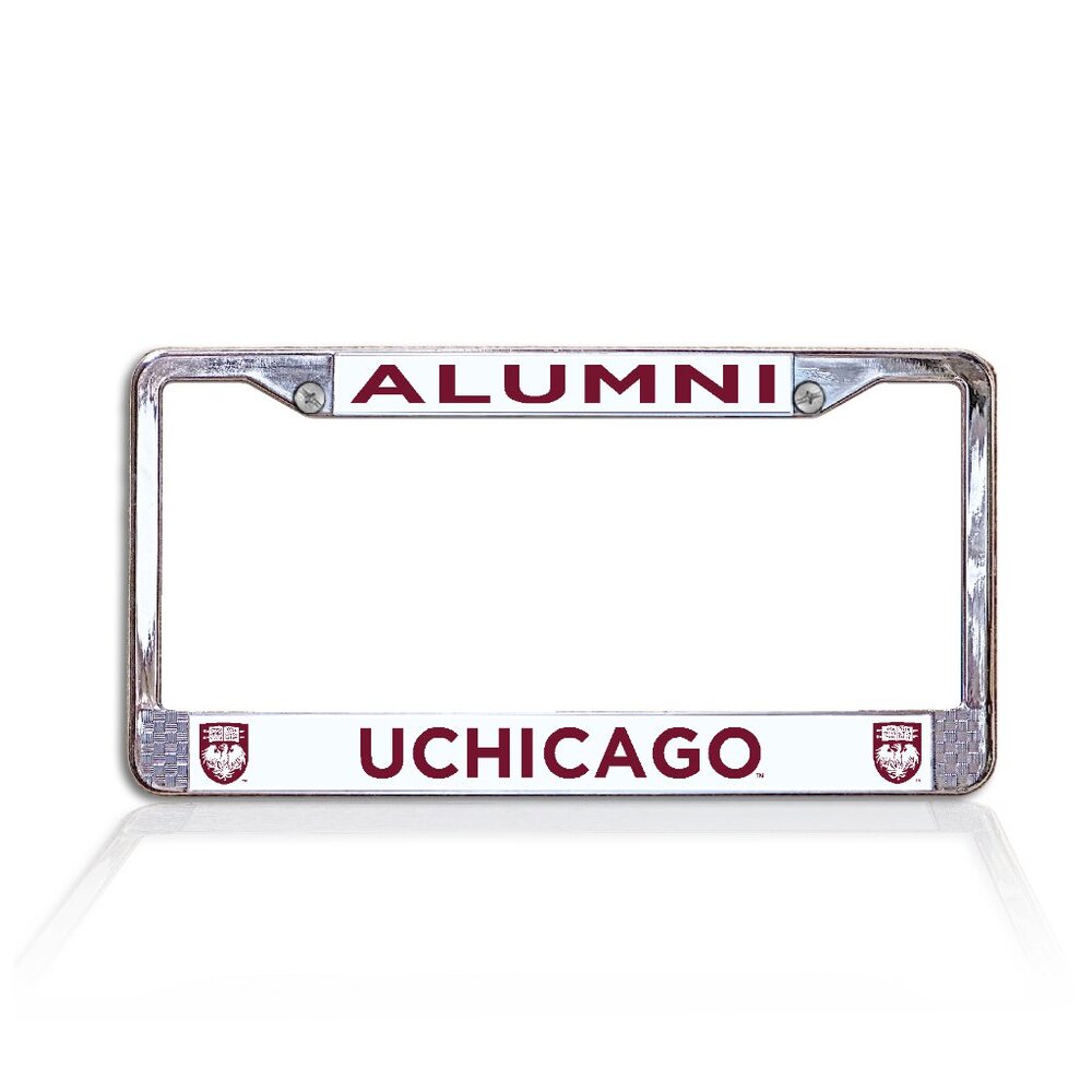 University of Chicago Alumni Metal Tag Frame (Officially Licensed Product)